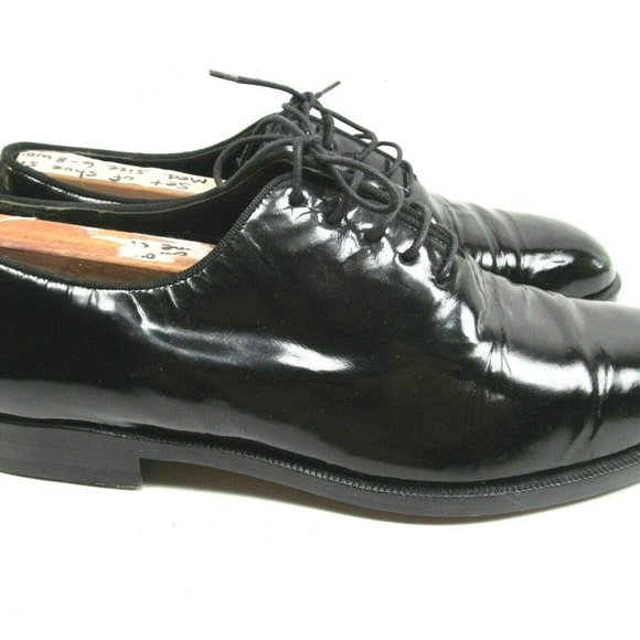 Neiman Marcus Mens Black Oxfords 8.5 M main image 6